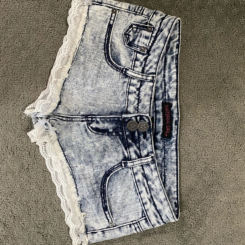 Material Girl Short Shorts - Picture 1 of 10